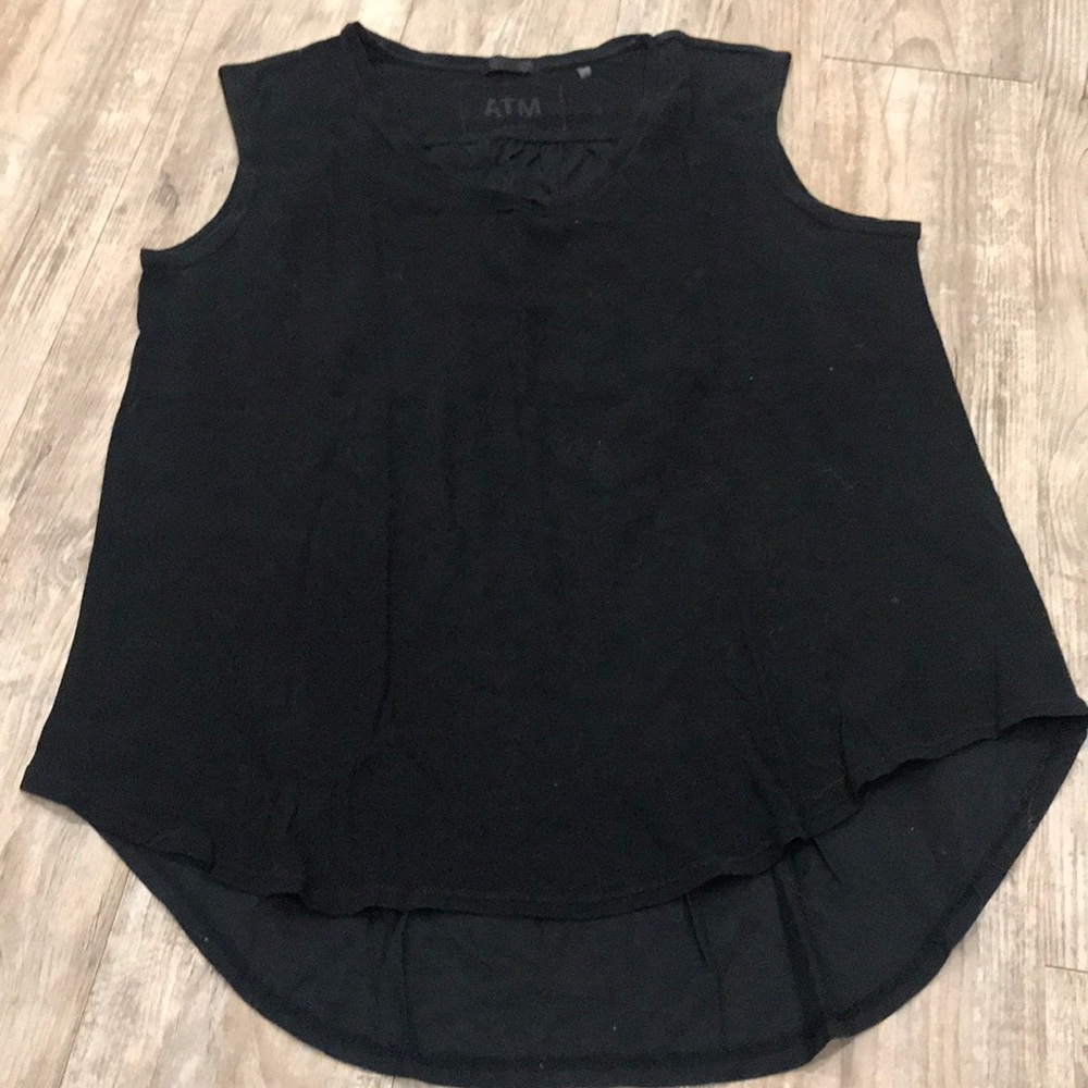ATM black Muscle Tee